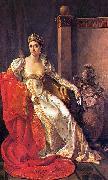 Marie-Guillemine Benoist Portrait of Elisa Bonaparte, Grand Duchess of Tuscany. oil on canvas